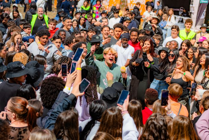 “Gerben in de moshpit?! Stressfactor Pelt ging volledig los