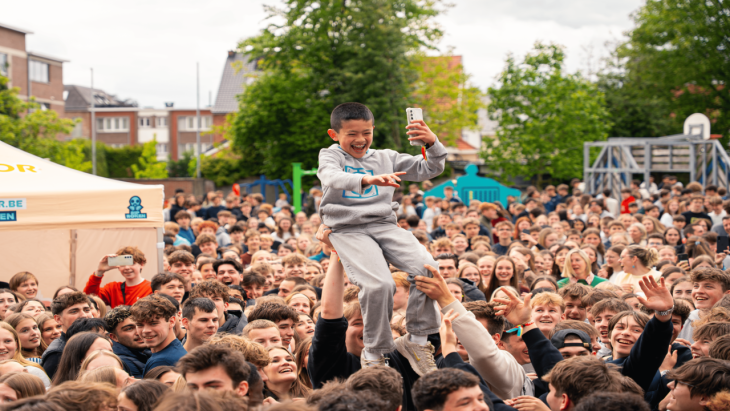 Zoveel man, zoveel moshpits, zoveel ambiance!