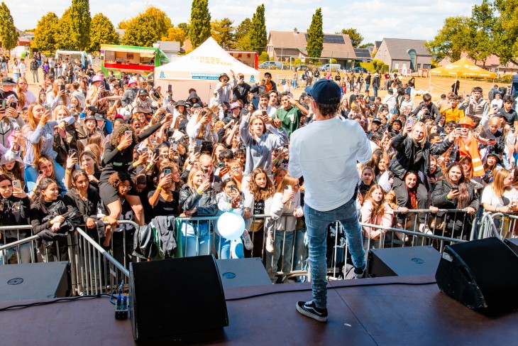 “Gerben in de moshpit?! Stressfactor Pelt ging volledig los