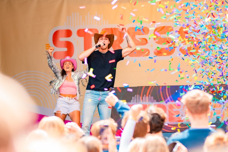 Geen stress voor Dikke op Stressfactor! Eerste keer, meteen een banger
