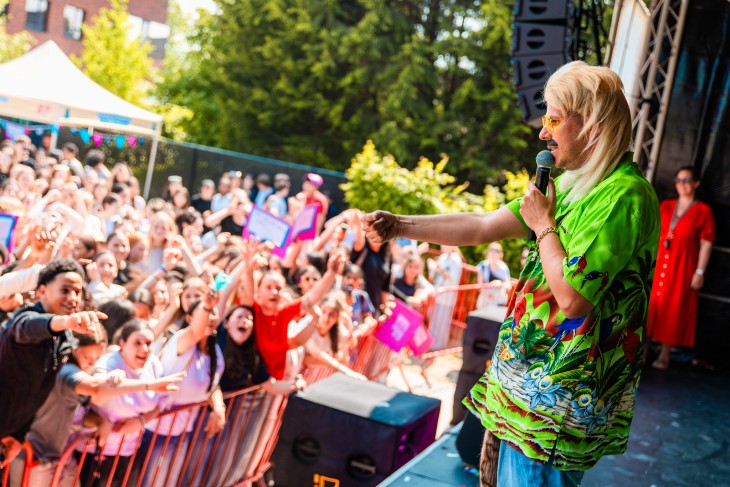 Feest en waterpret op het Sint-Jozefinstituut Borsbeek!