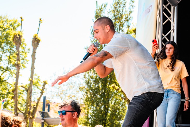 Moshpit Madness: FabioW Gaat los in de VITO-Moshpit!