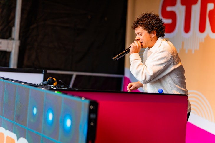 Daani maakte haar debuut op Stressfactor in Venlo!