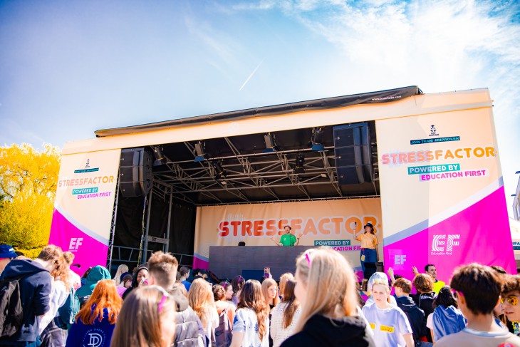 Shy zetten zijn eerste stappen op het podium van Stressfactor