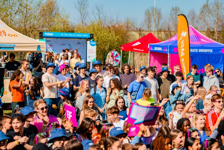 Shy zetten zijn eerste stappen op het podium van Stressfactor