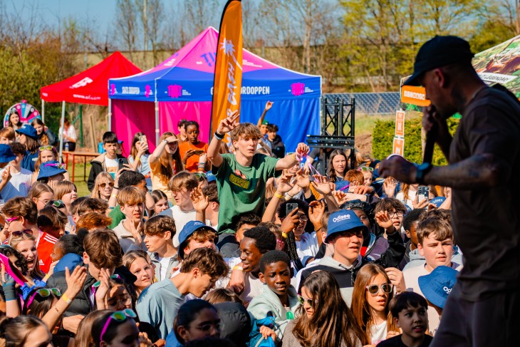 Shy zetten zijn eerste stappen op het podium van Stressfactor